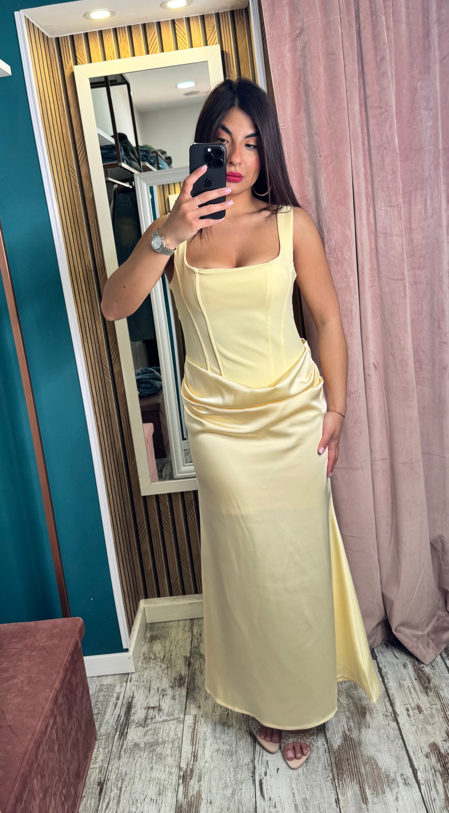 Vestito Leonnie giallo