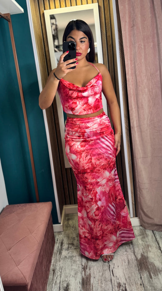 Cordset top e gonna Pink