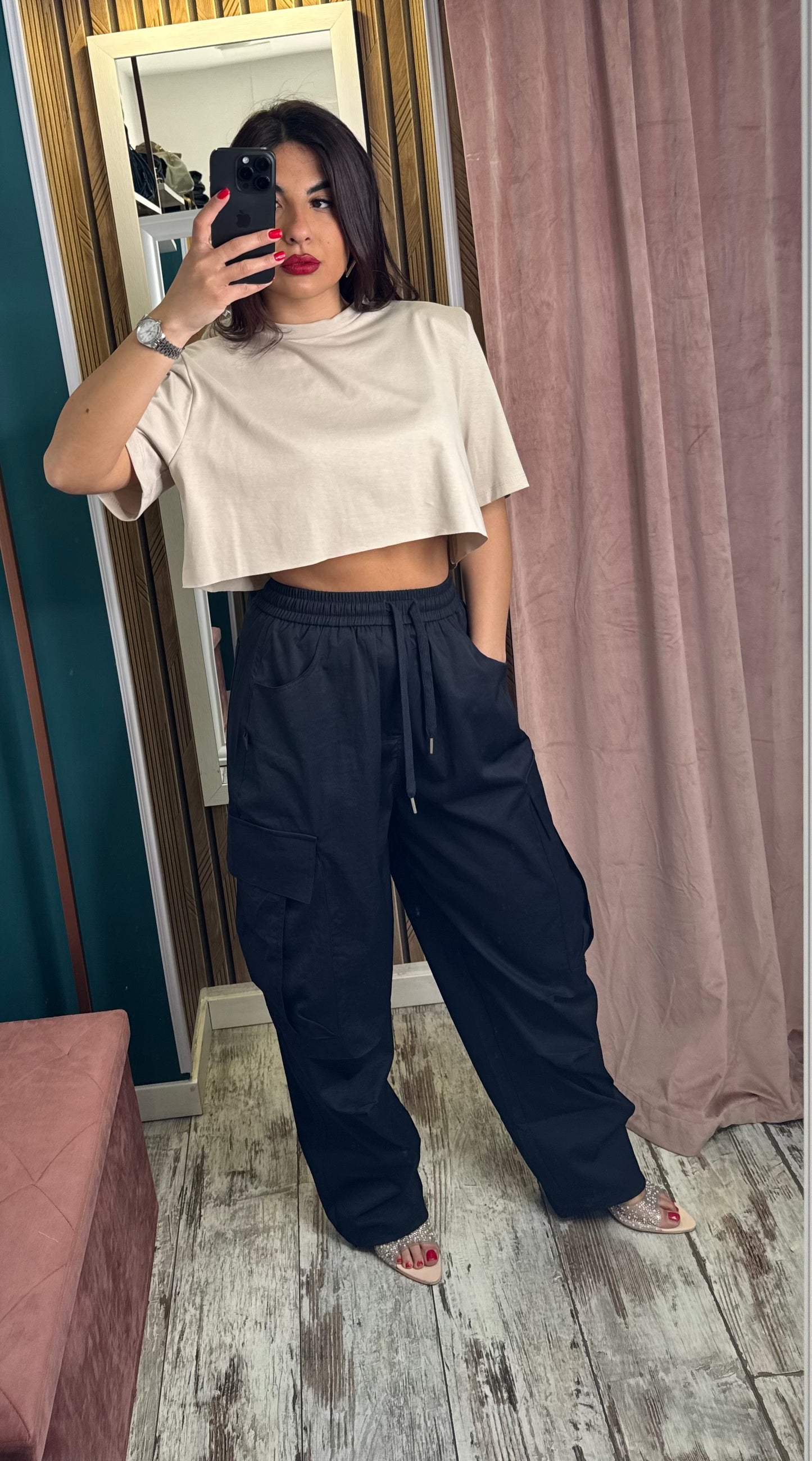 T-shirt crop