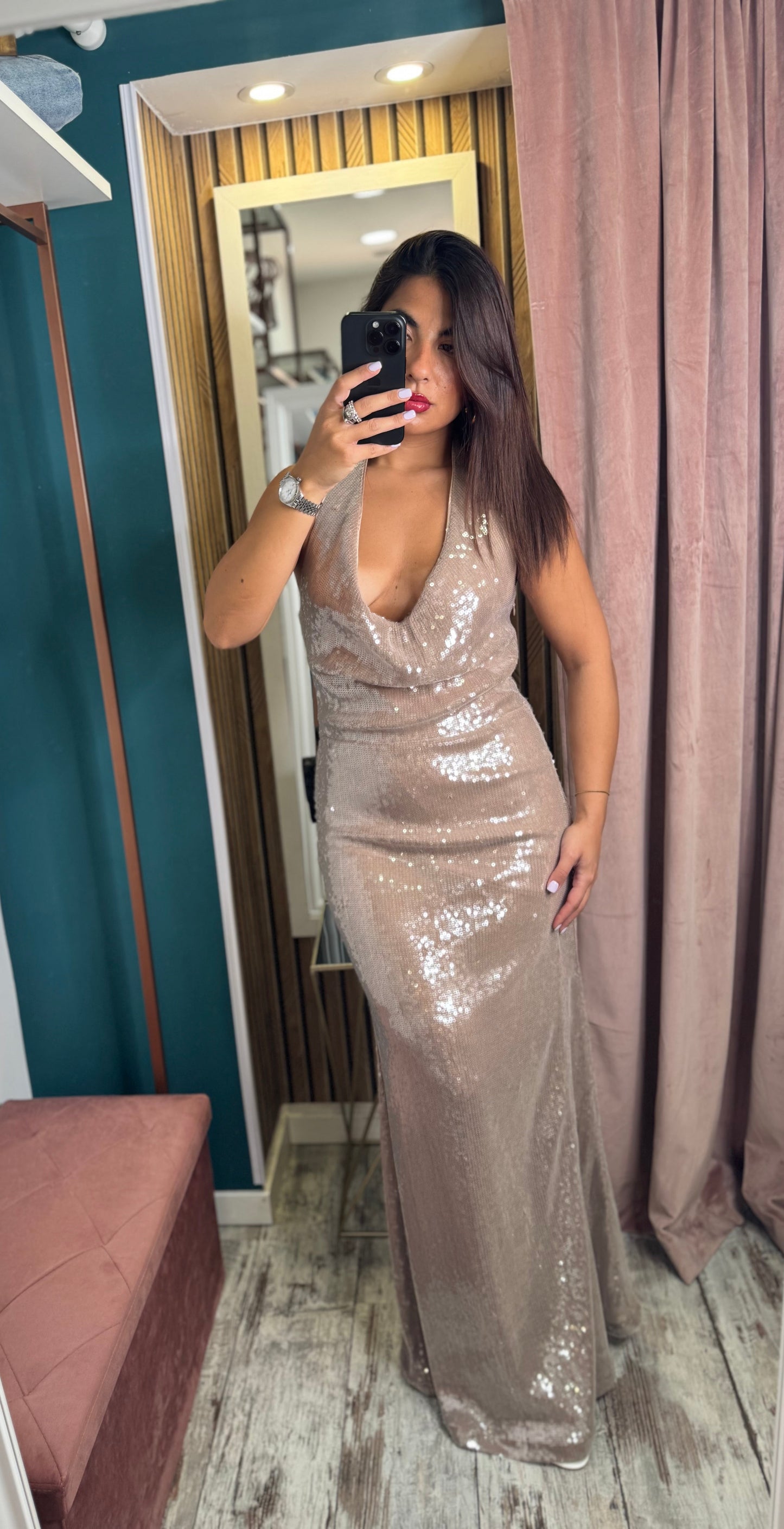 Vestito Paillettes Lumina