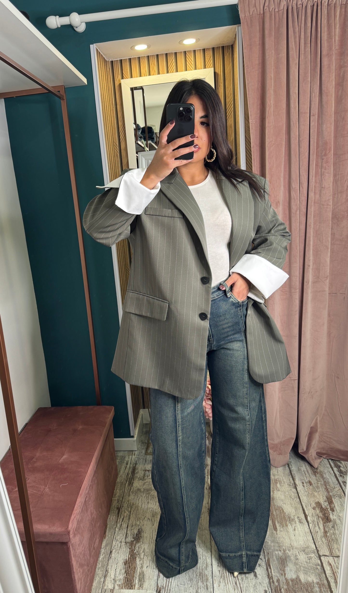 Blazer premium gessato