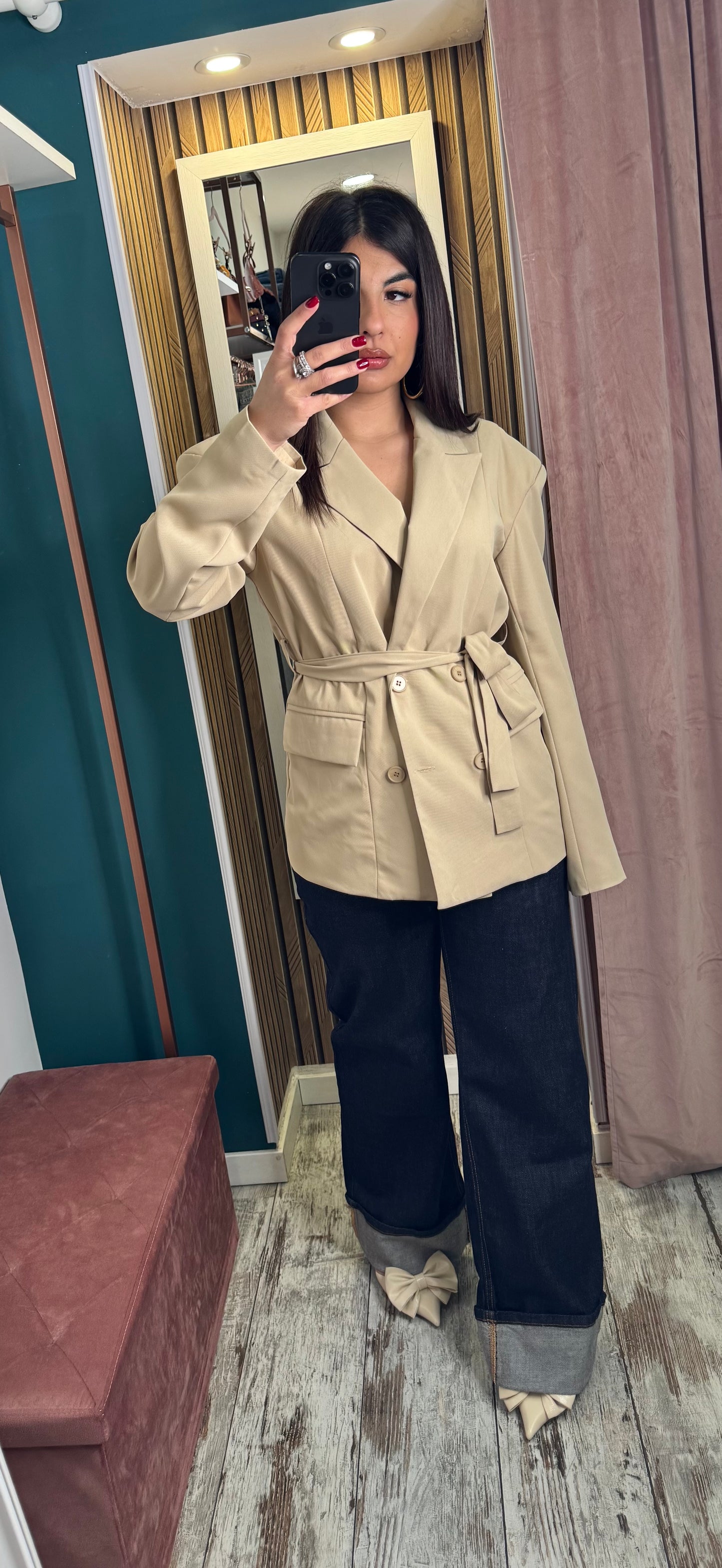Blazer Flavia verde