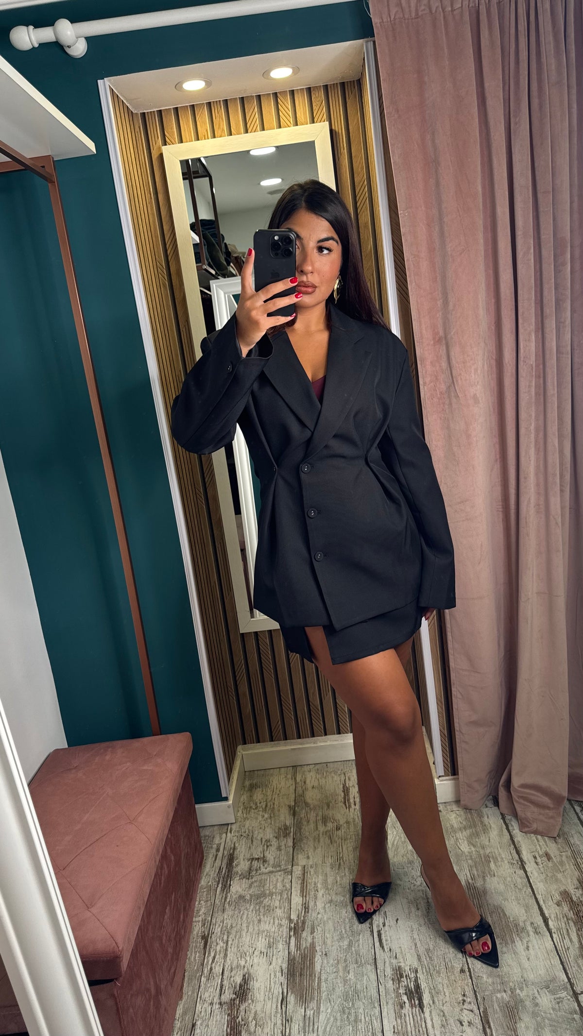 Blazer Selene nero
