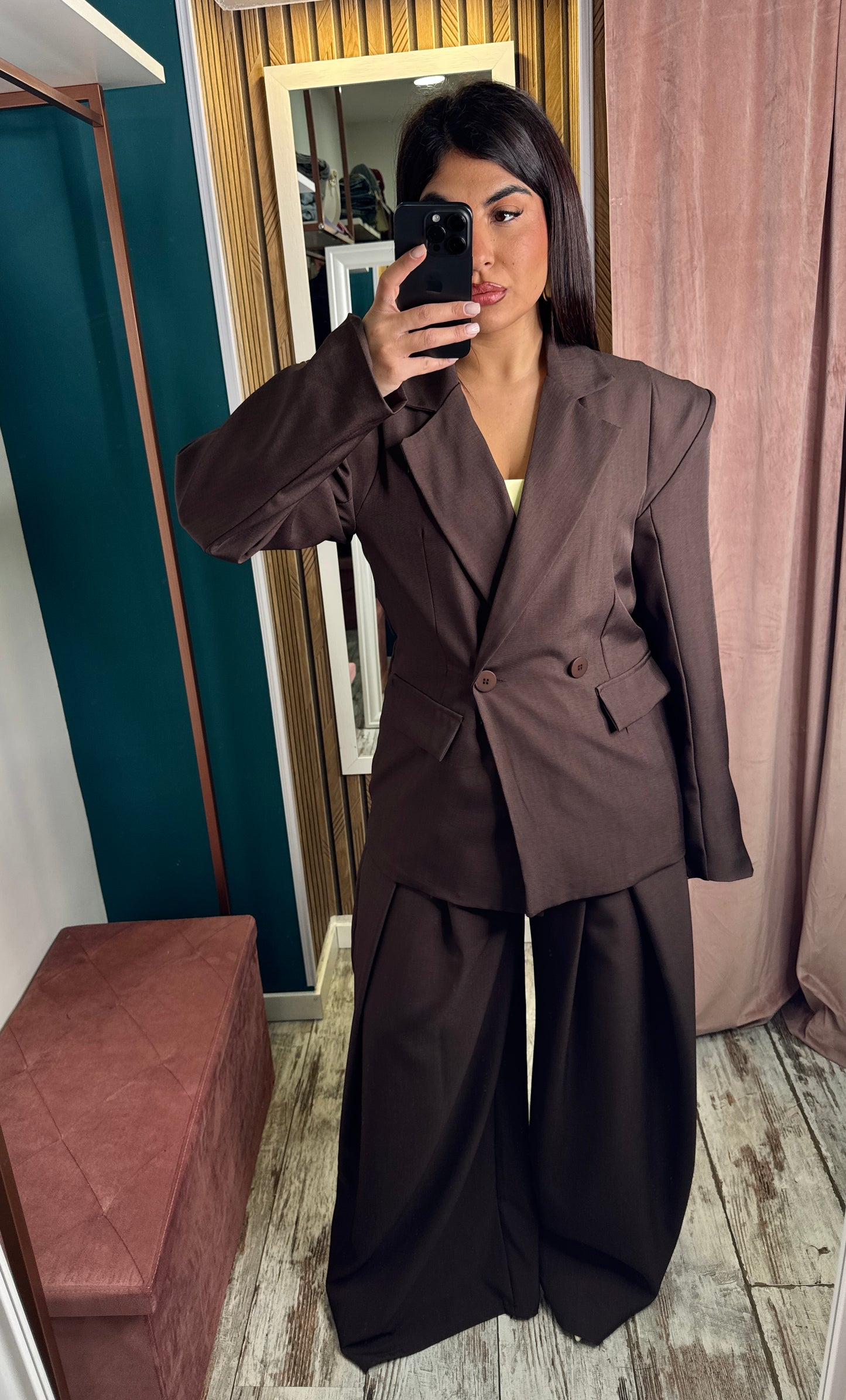 Tailleur choco