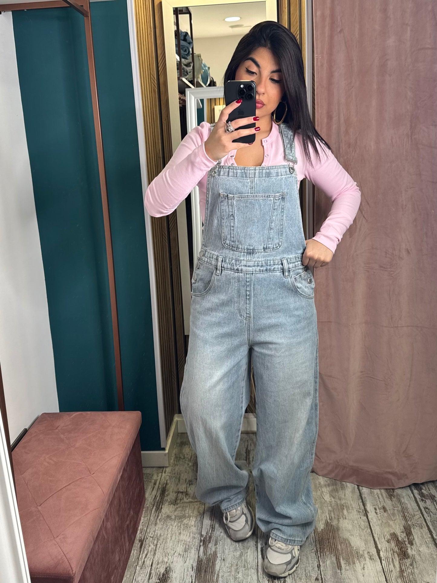 Salopette denim Laulia