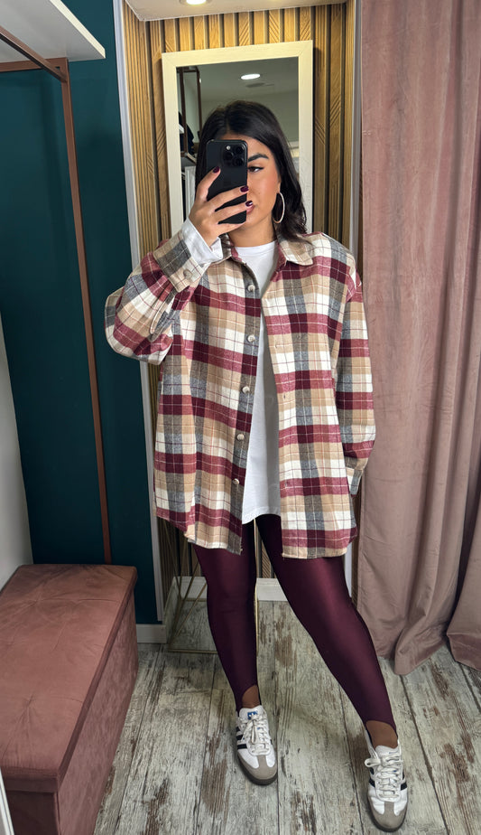 Camicia quadretti flanella