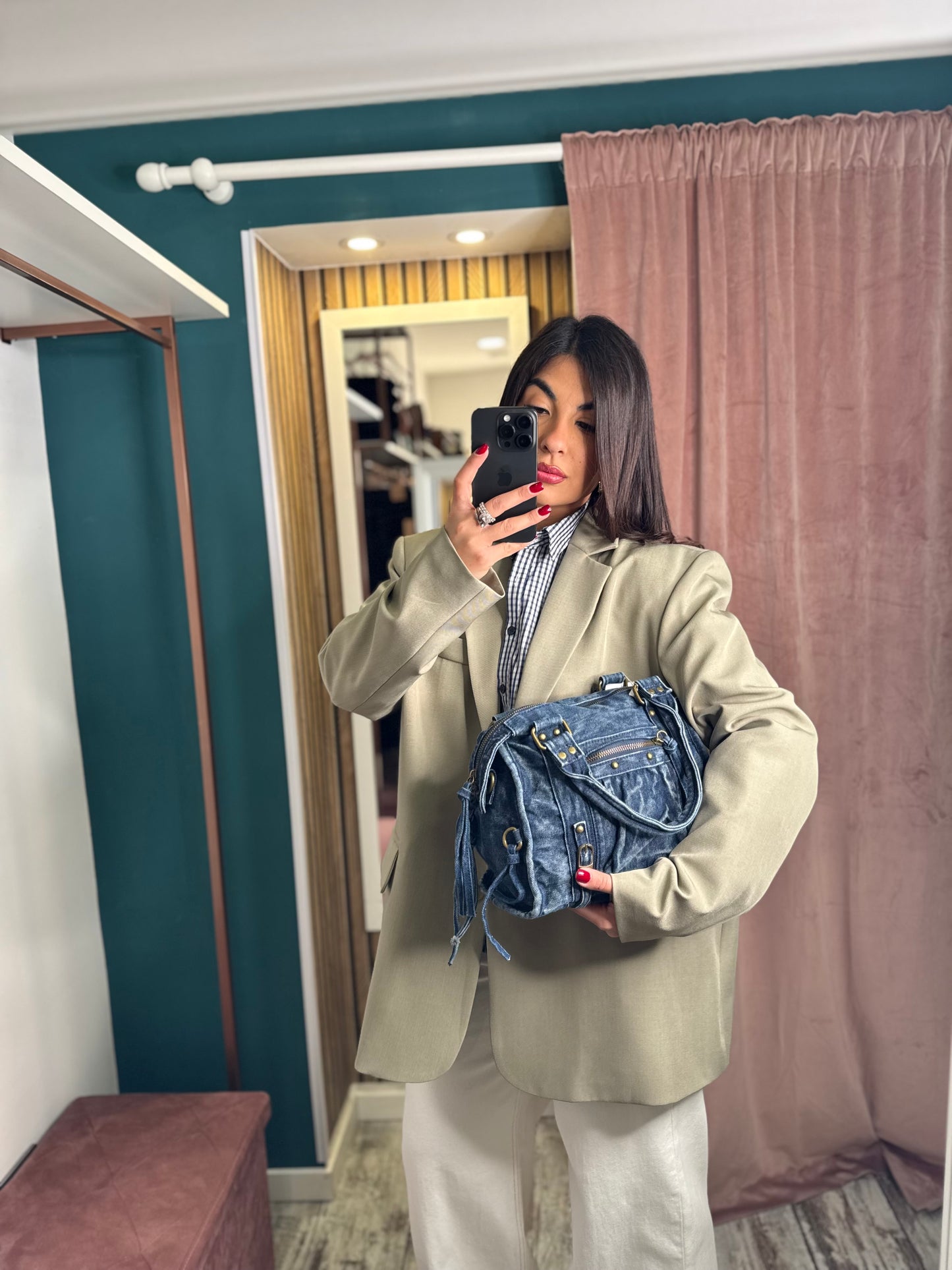 Borsa Bale denim