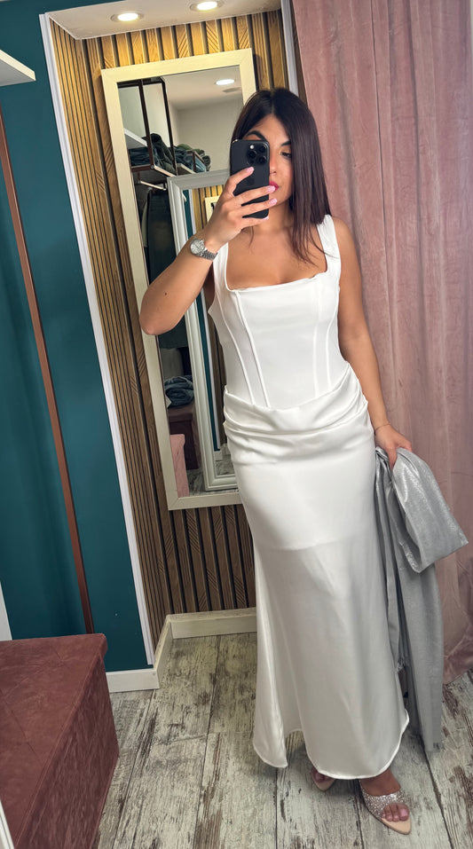 Vestito Leonnie bianco
