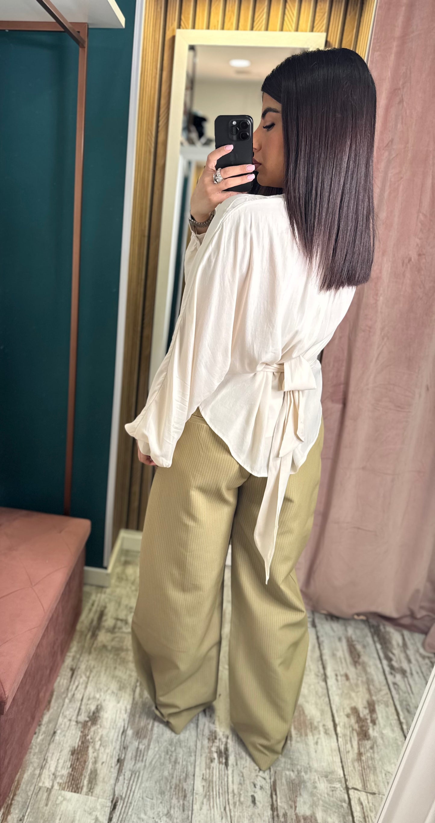 Blusa crop Greta