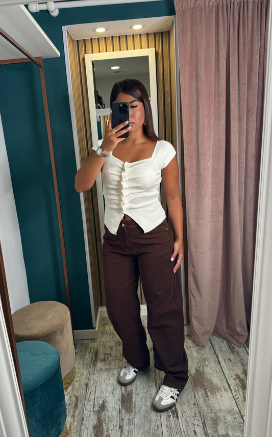 Jeans BananaFit brown