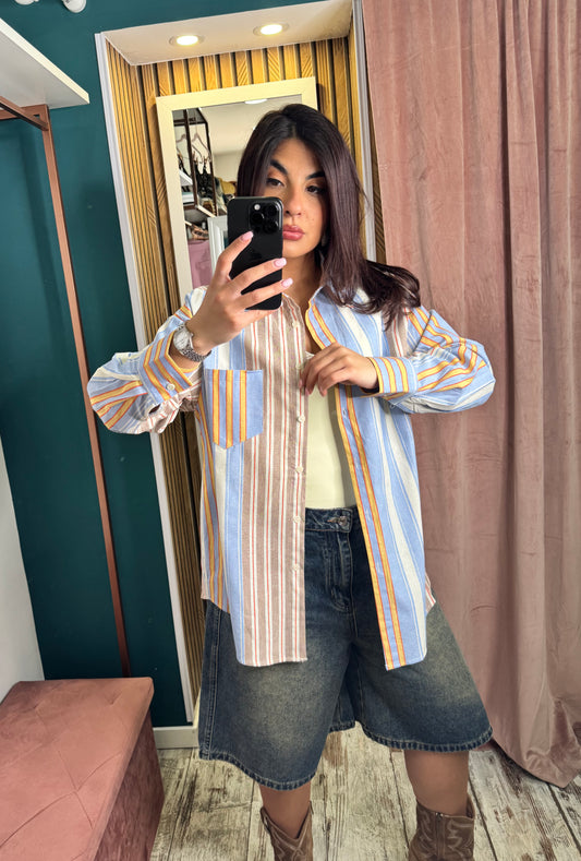 Camicia righe Helan
