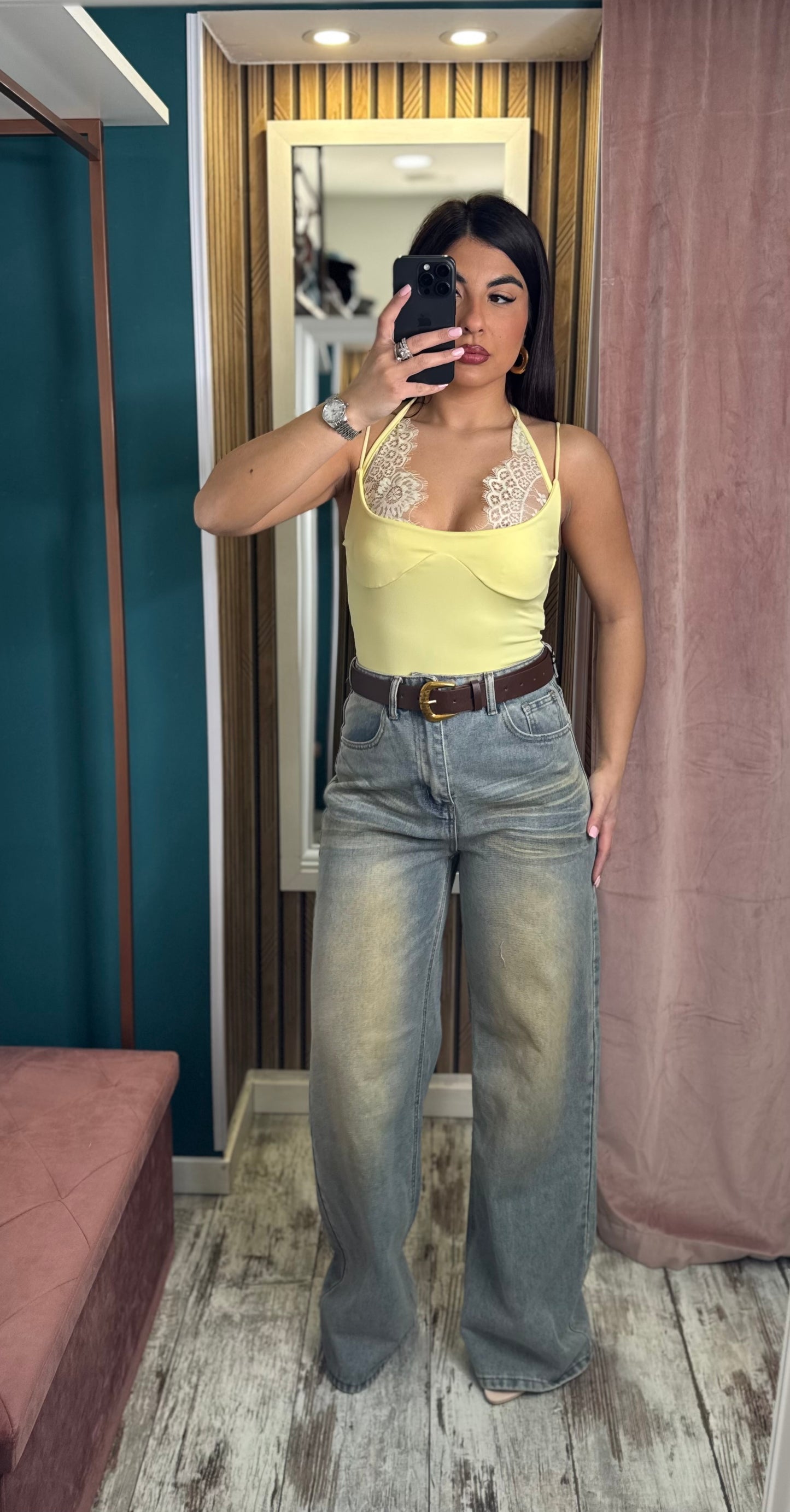 Jeans Peaky sabbiato