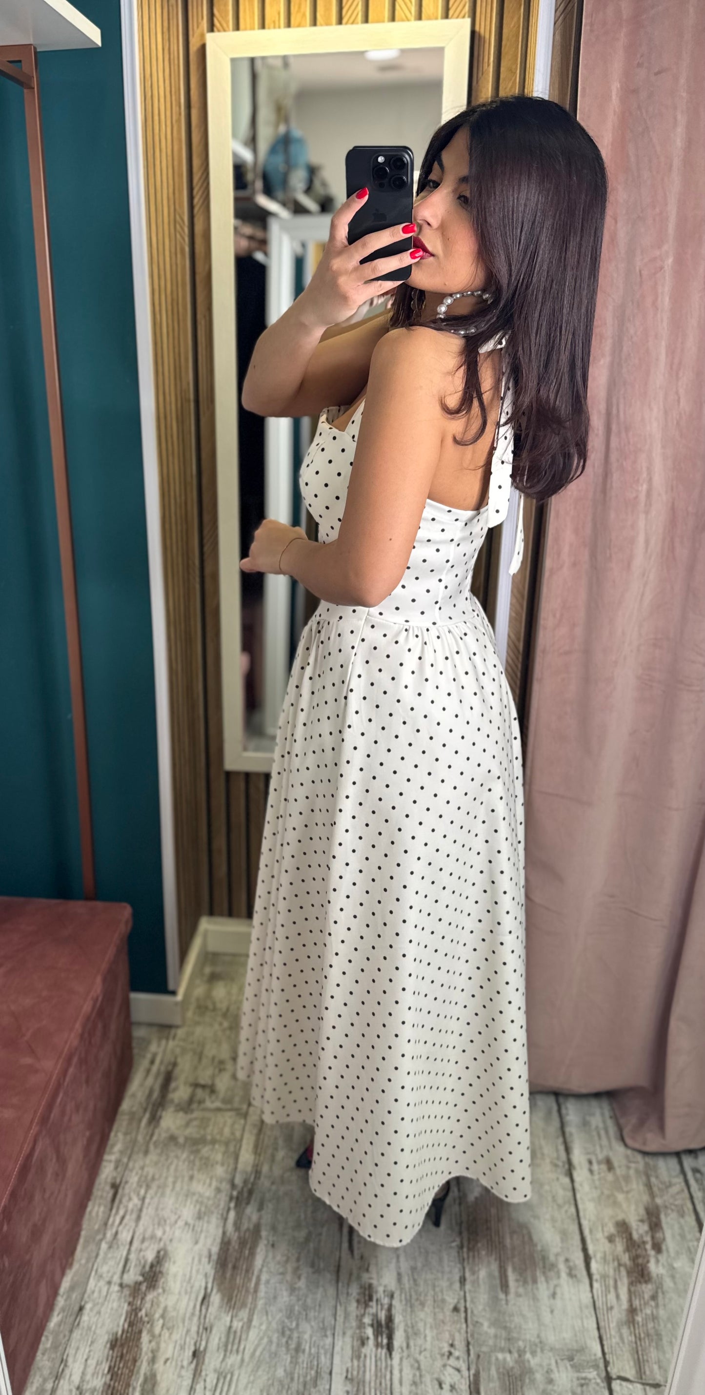 Vestito Pois Brigitte
