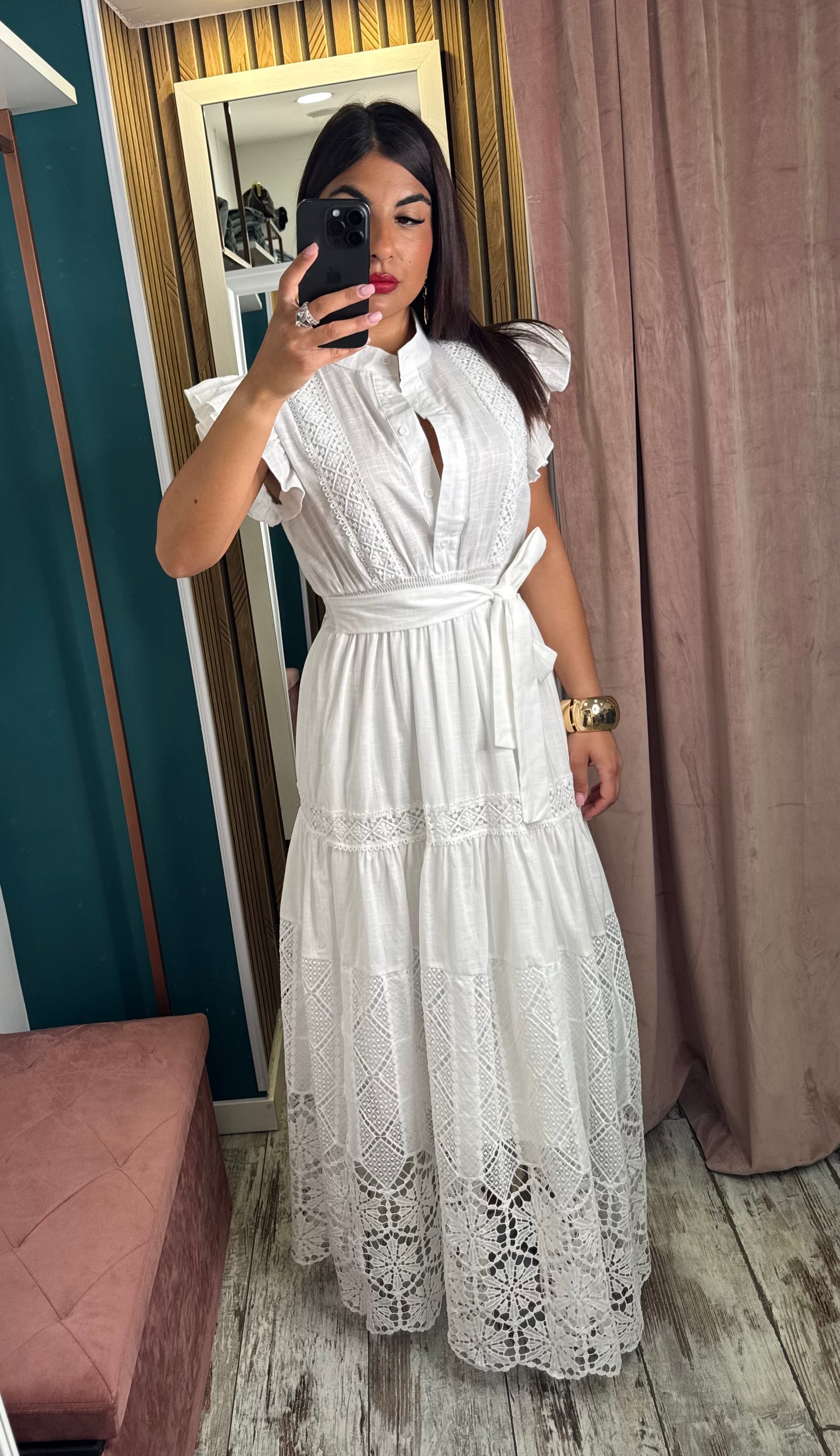 Vestito Ylenia bianco