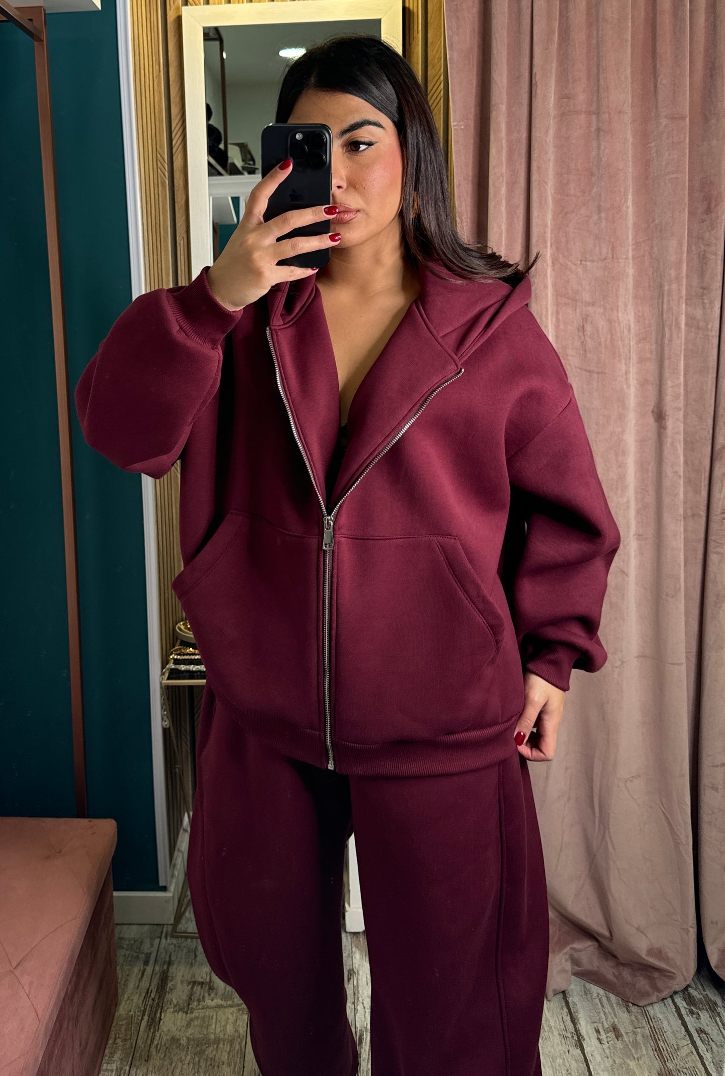 Cordset Just bordeaux