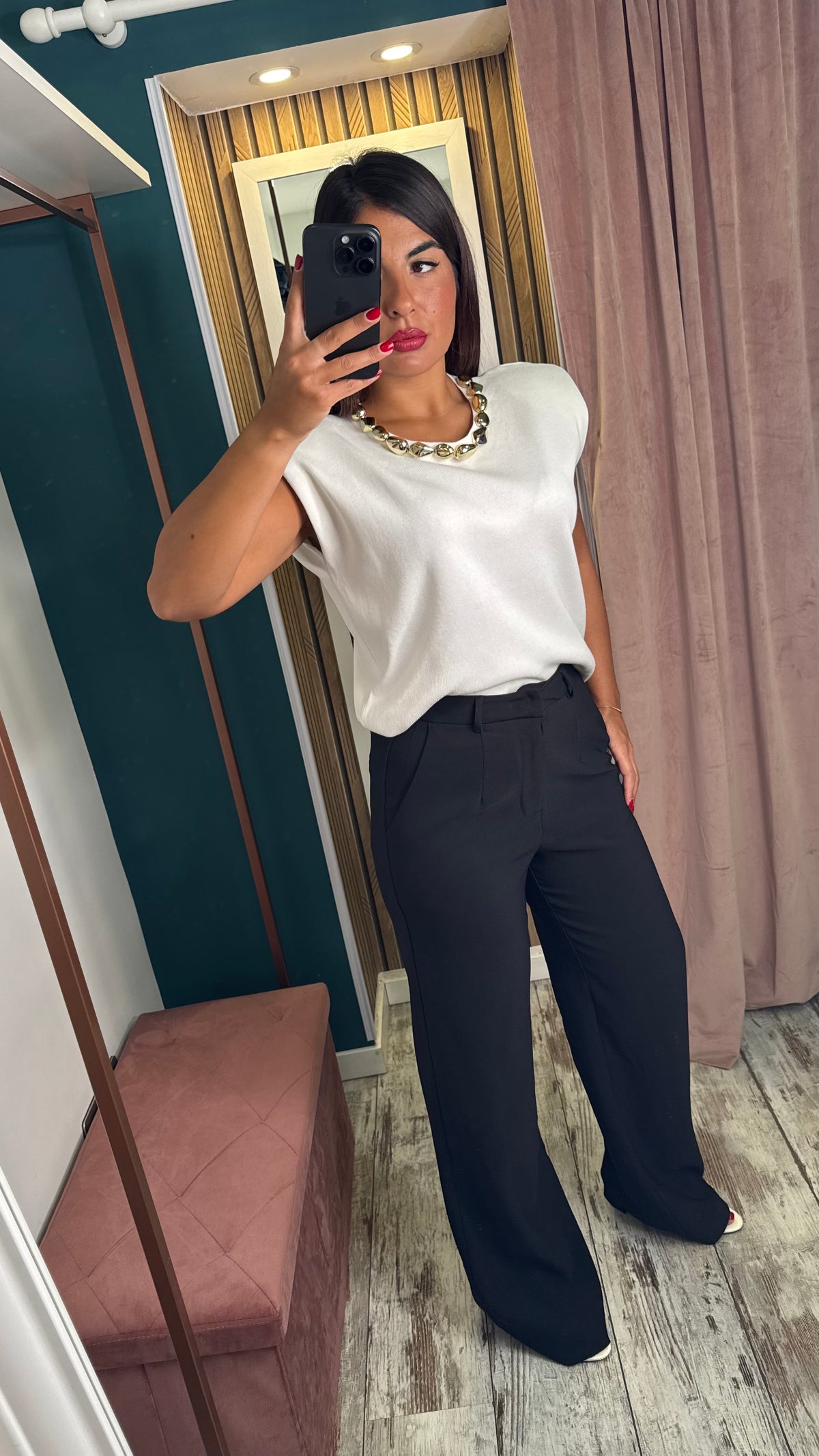 Pantaloni Classic Black