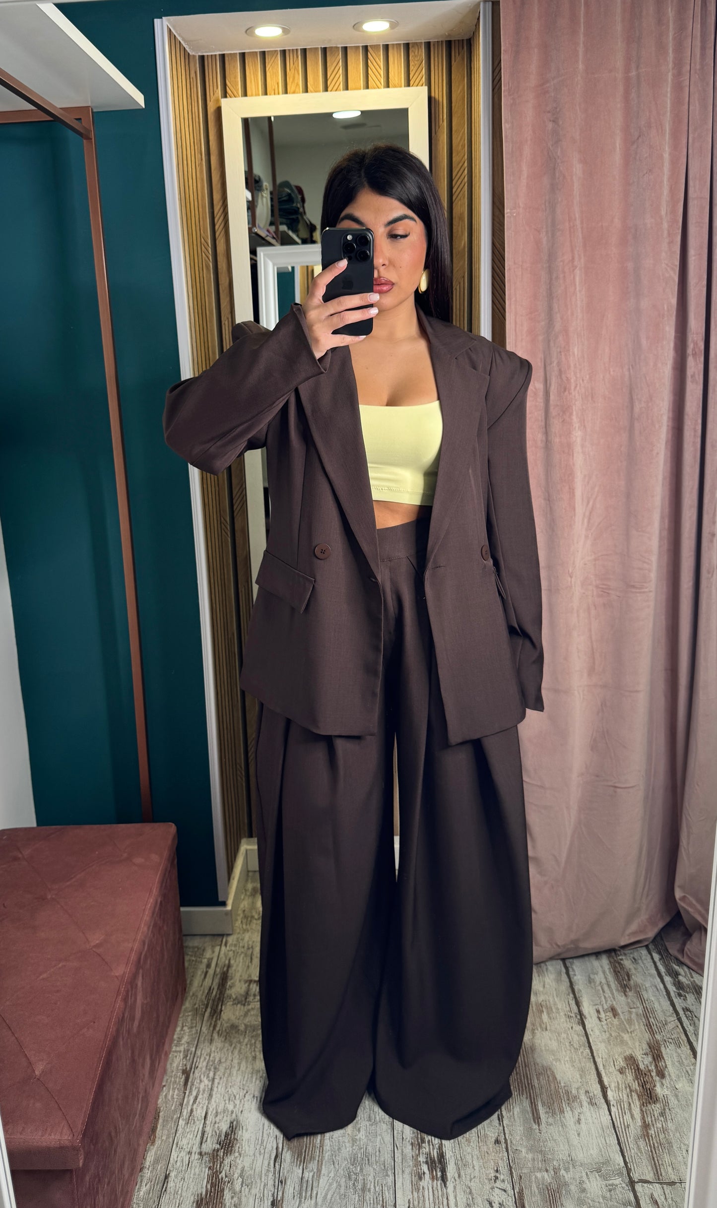 Tailleur choco