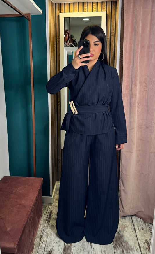 Tailleur Sofia blu