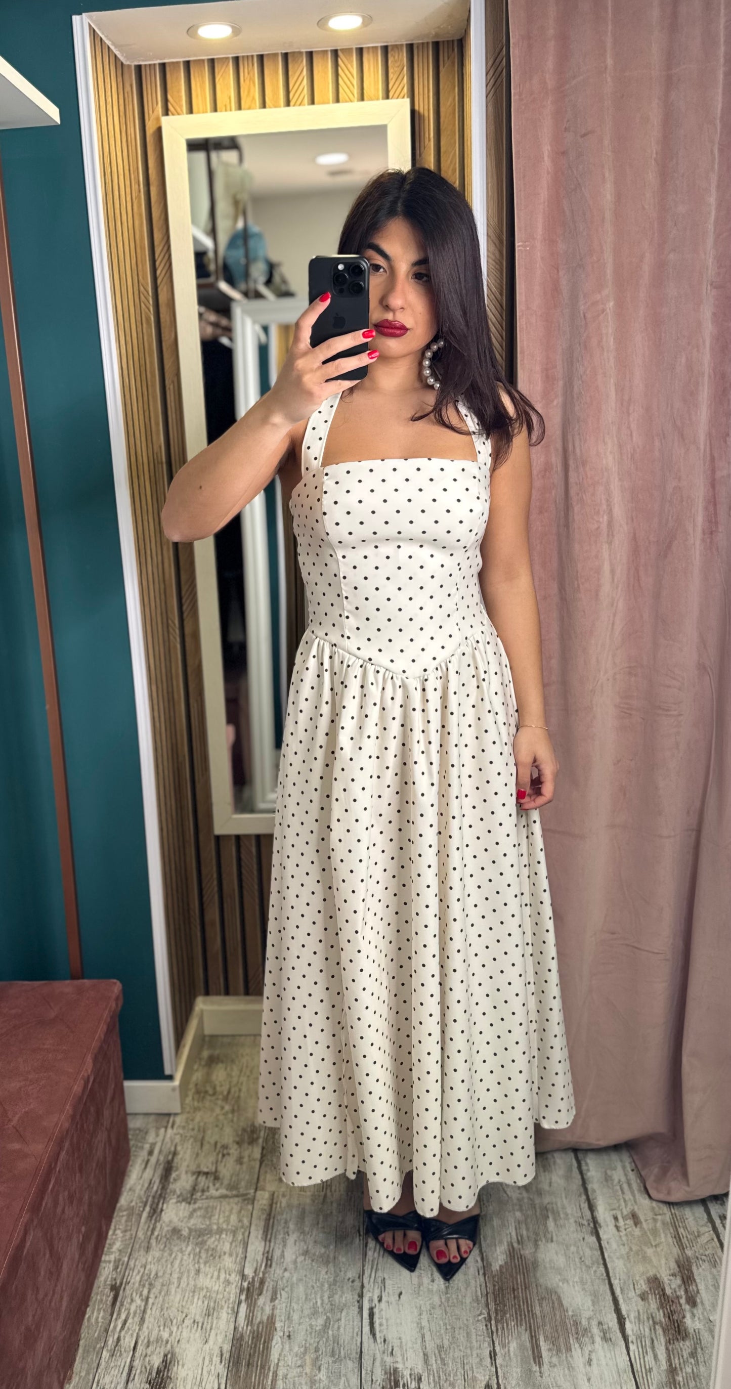 Vestito Pois Brigitte