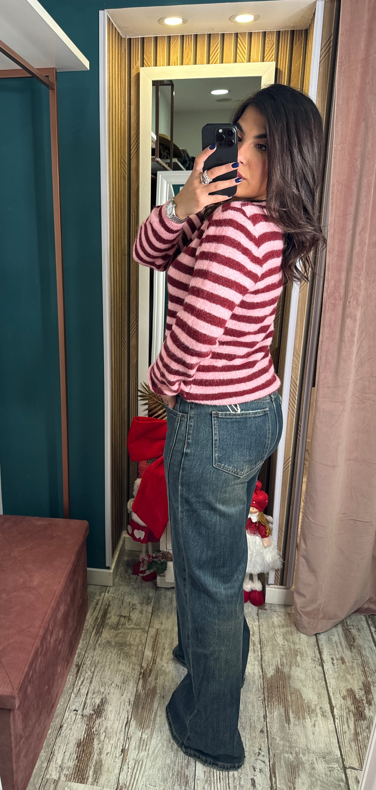 Jeans WideLeg sabbiato