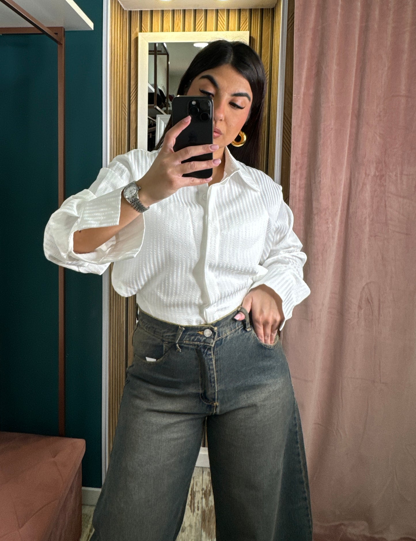 Camicia body bianca