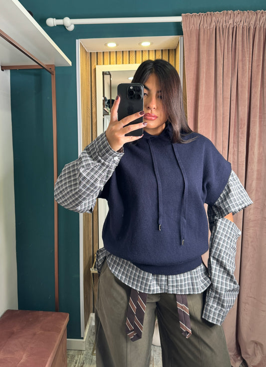 Smanicato lana rasata