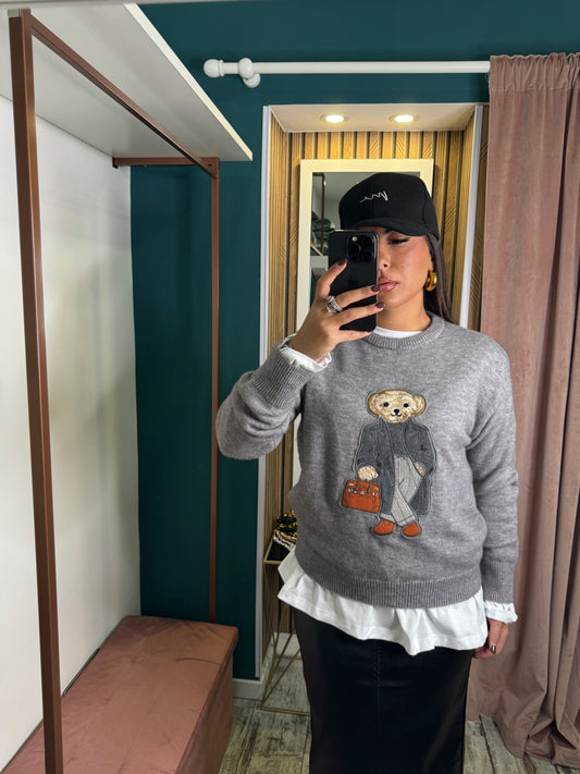 Pullover Bear girocollo