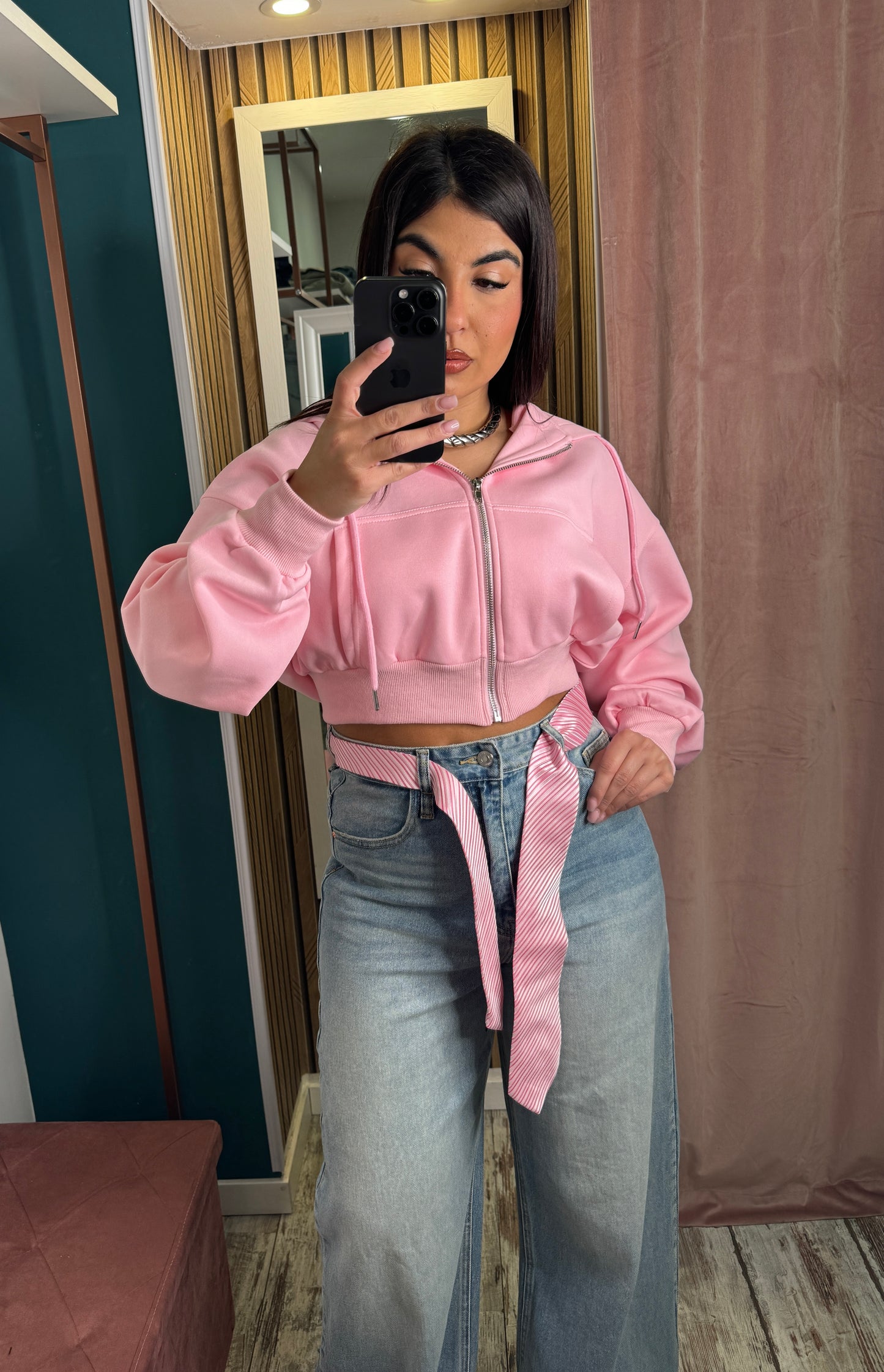 Felpa crop
