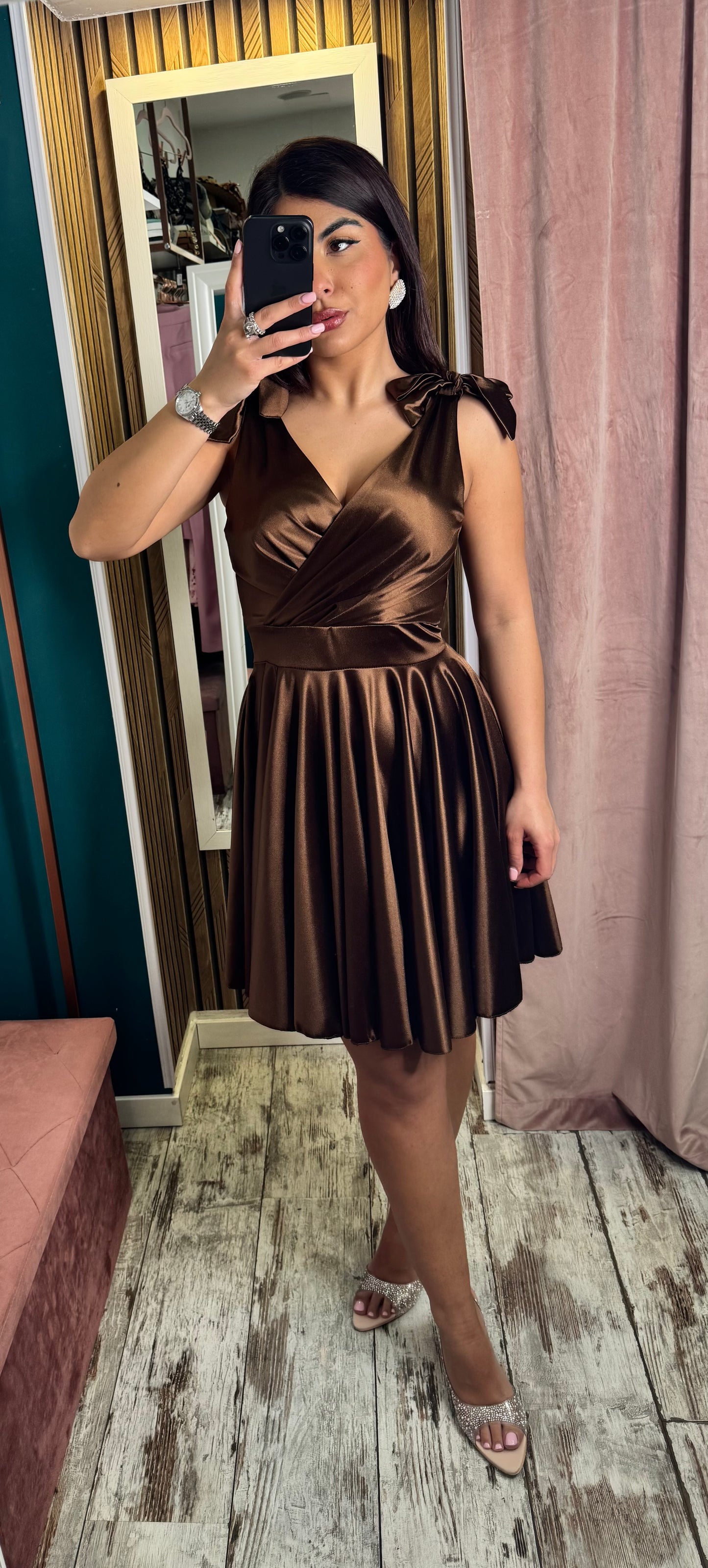Vestito corto Saylor