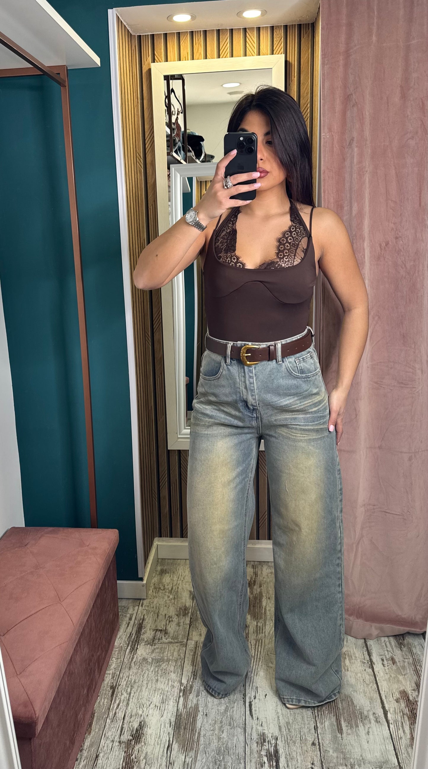 Jeans Peaky sabbiato