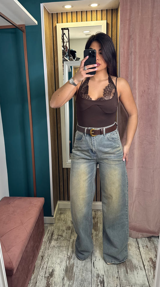 Jeans Peaky sabbiato