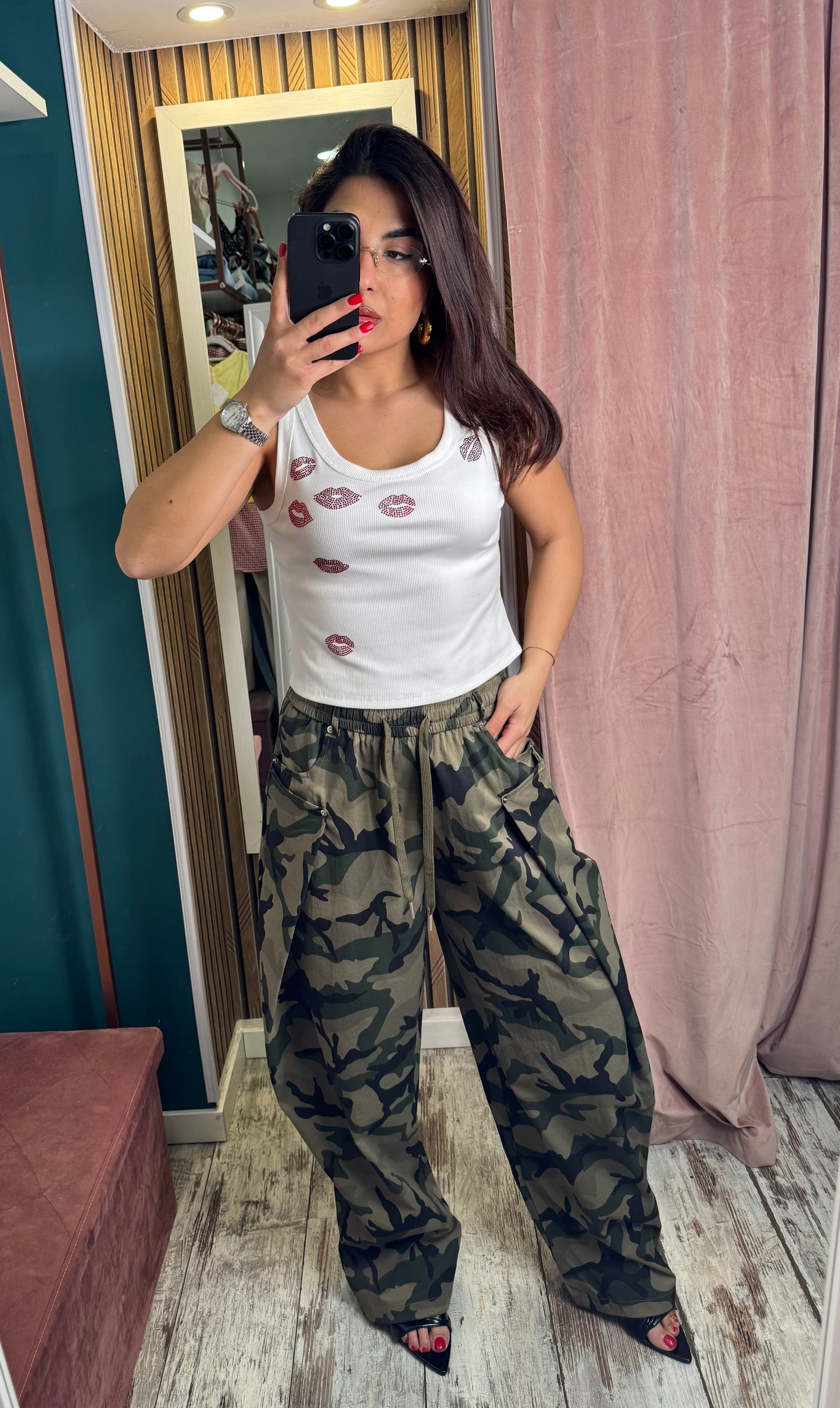 Pantaloni Mimetico