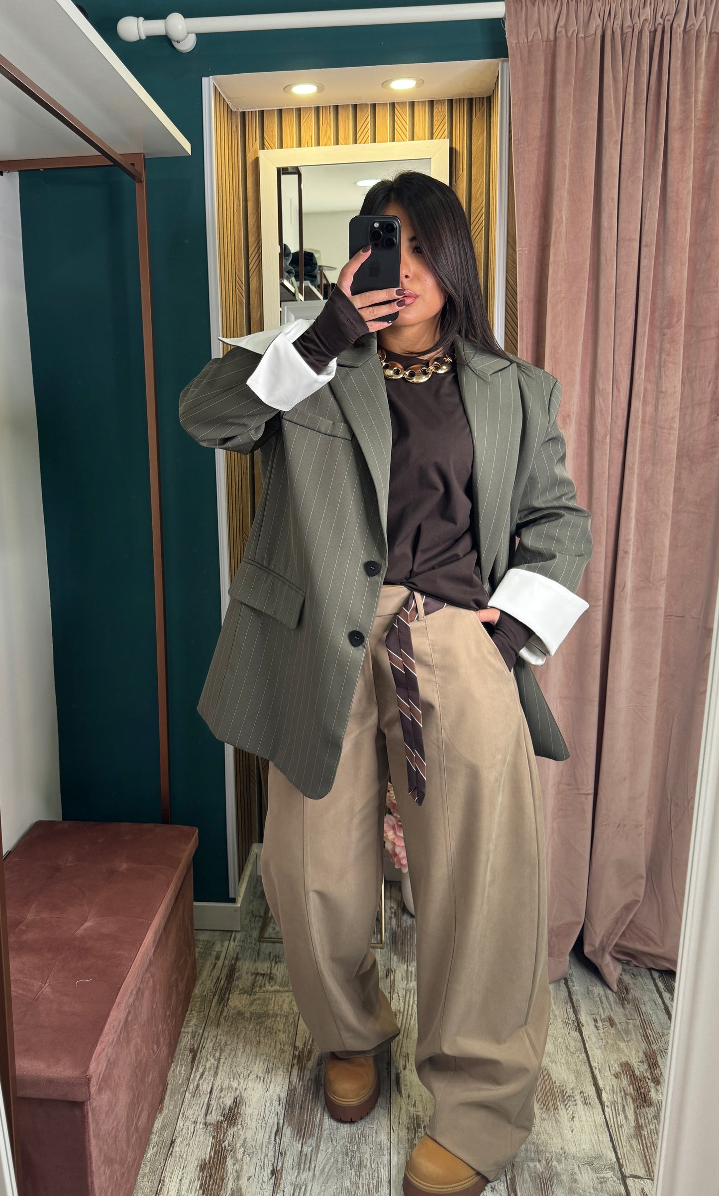 Blazer premium gessato