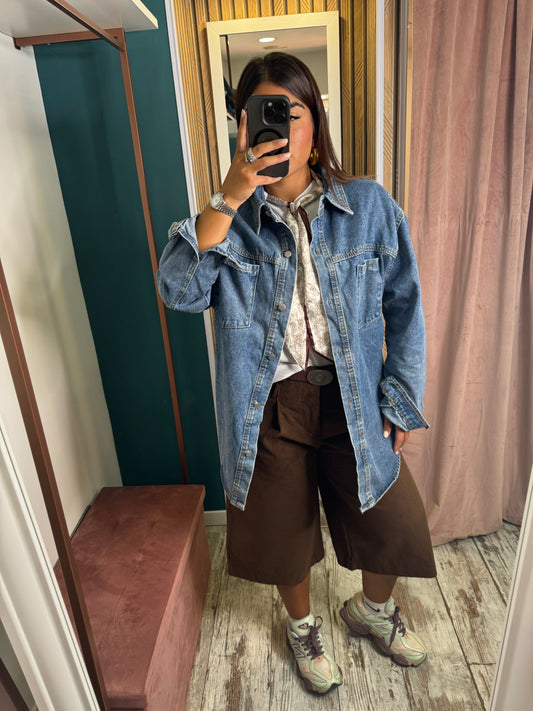 Camicia in denim chiaro