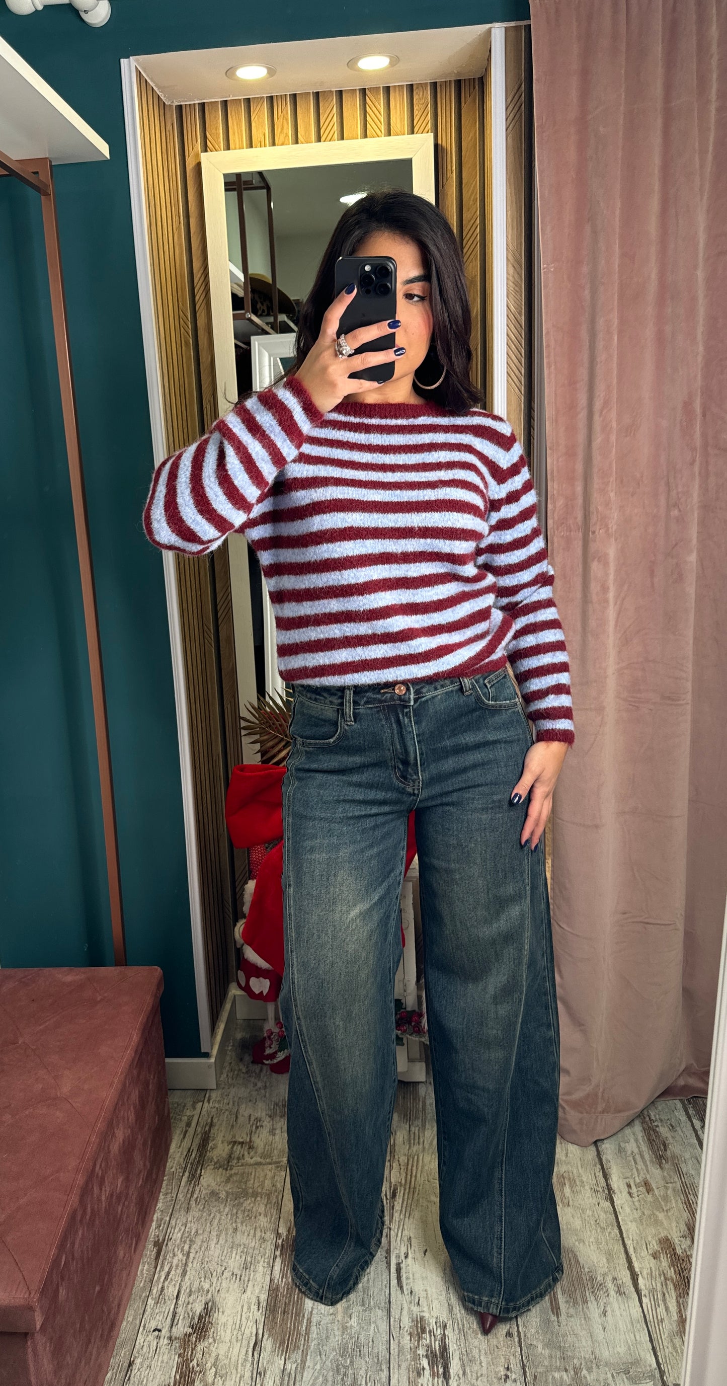 Jeans WideLeg sabbiato