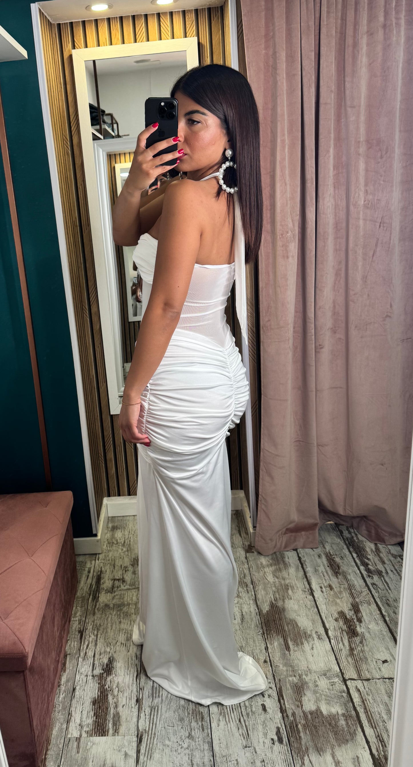 Vestito White Dea