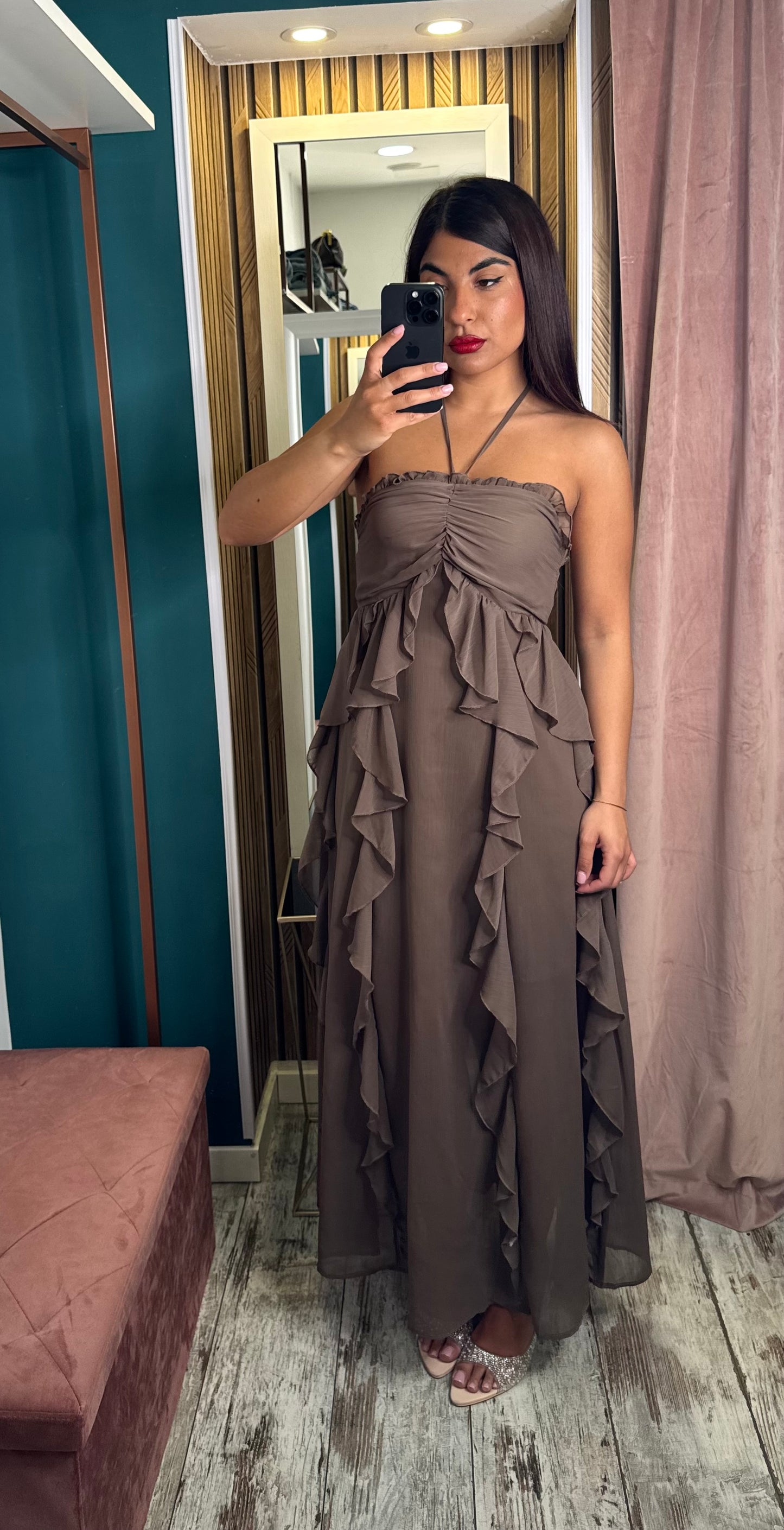 Vestito Coffe Shaila