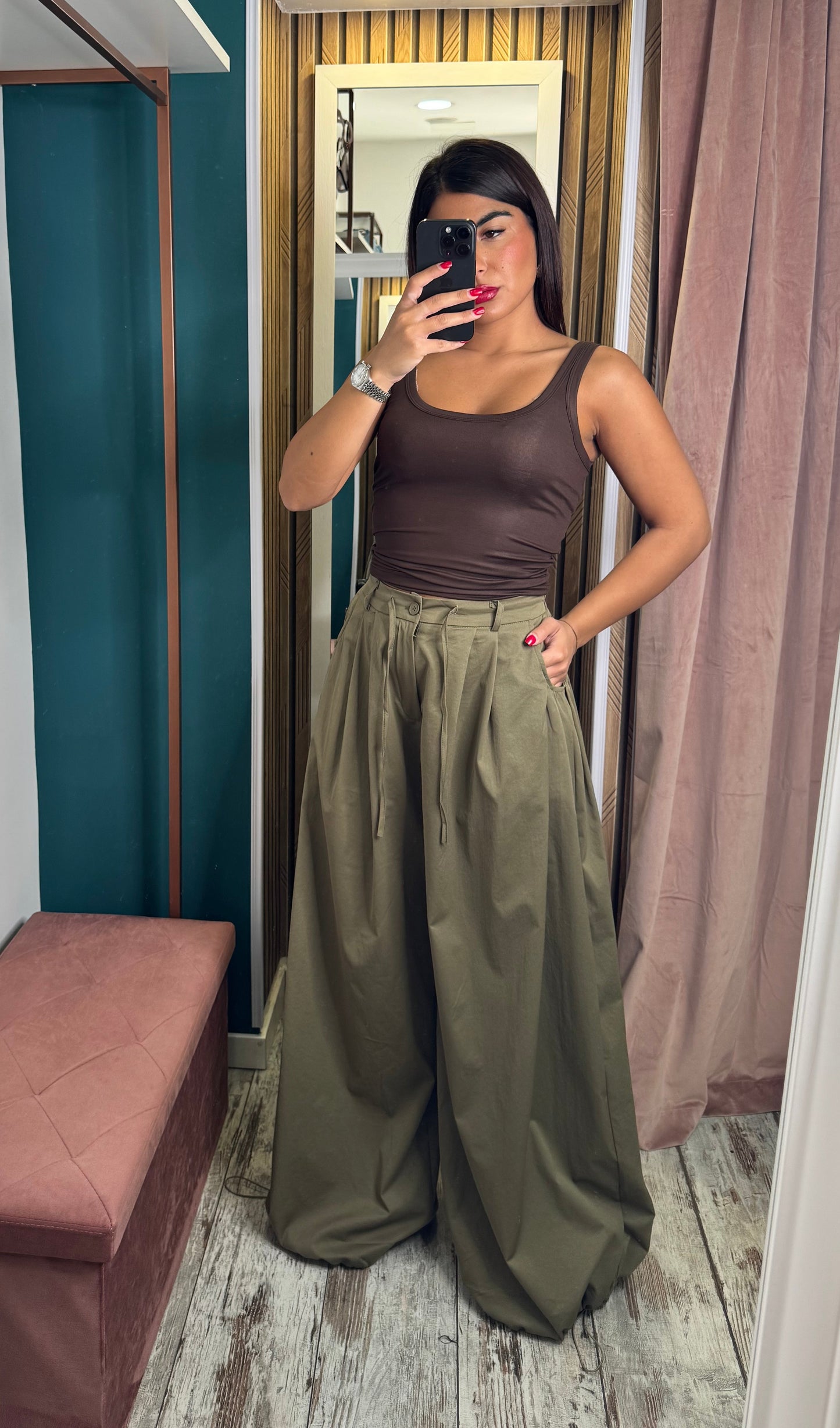 Pantaloni Over