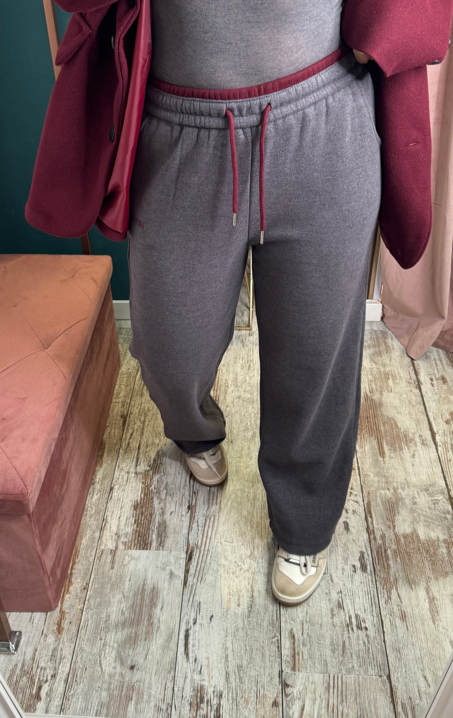 Pantaloni miu grey