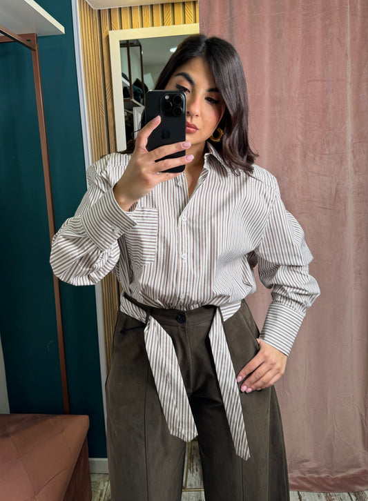 Camicia justwest righe