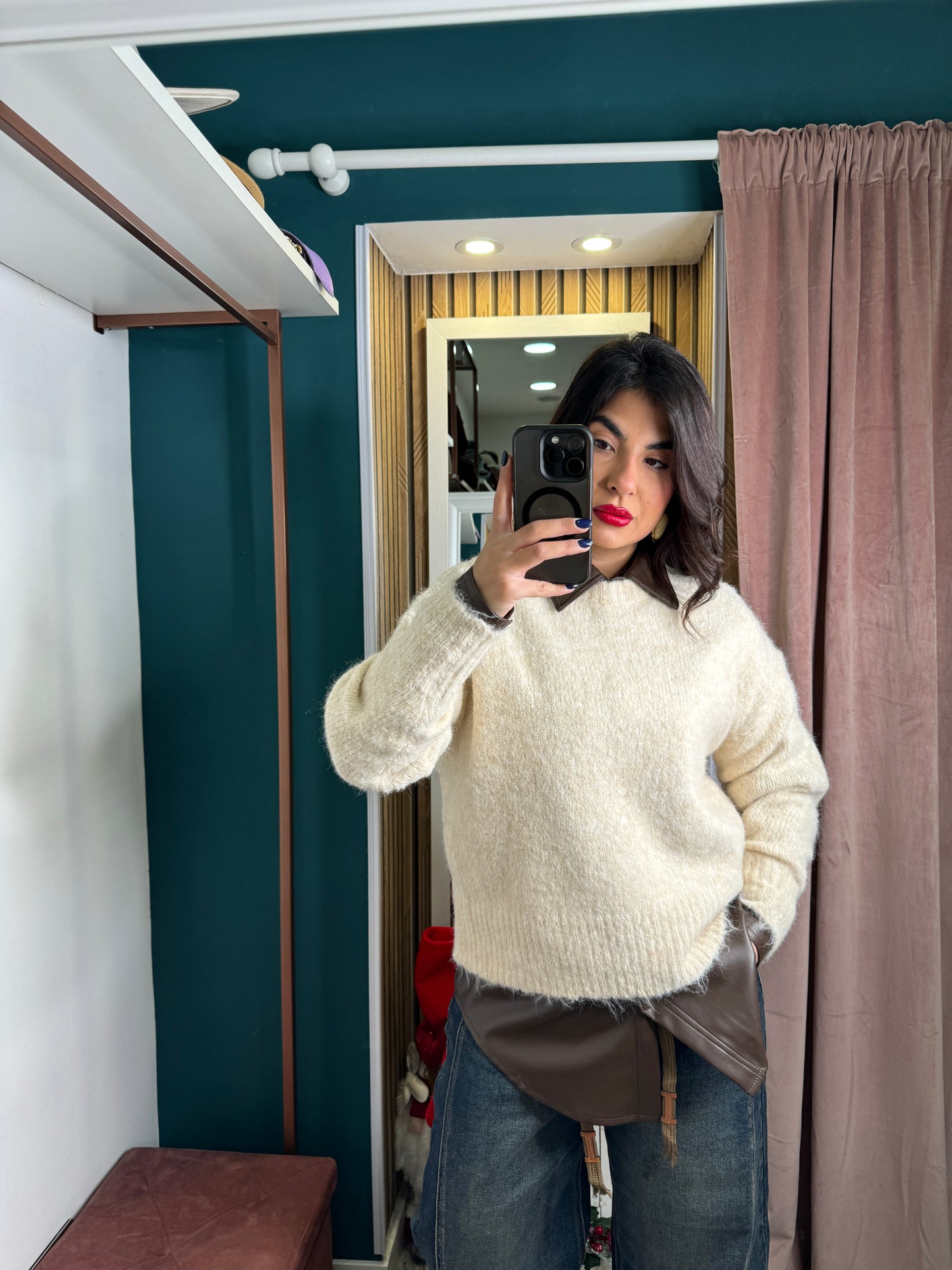 Pullover beige monique