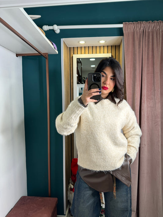 Pullover beige monique