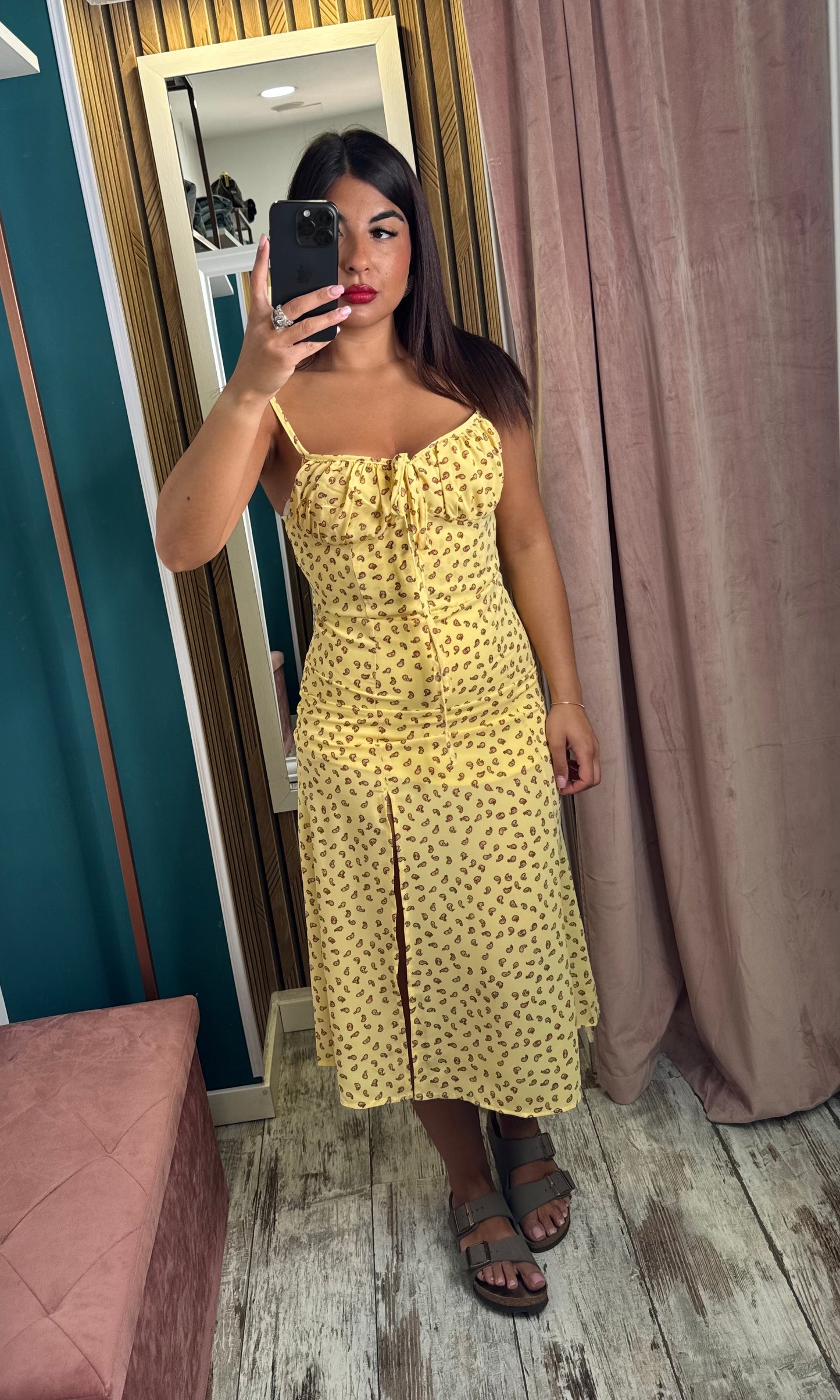Vestito Camila giallo