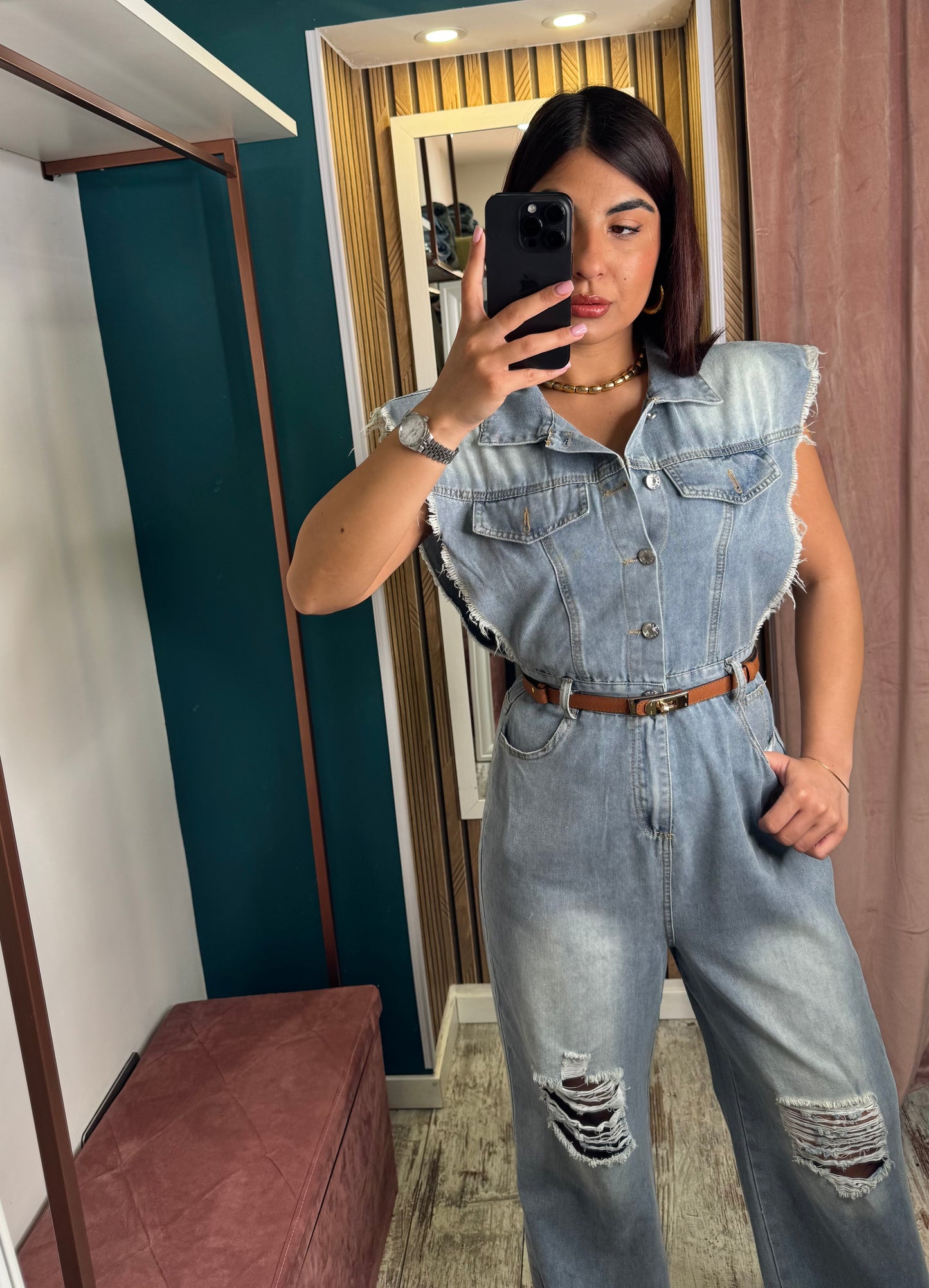 Jumpsuit denim light