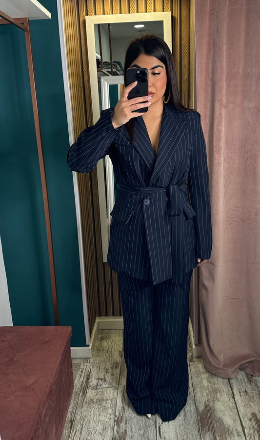 Tailleur righe Dafne