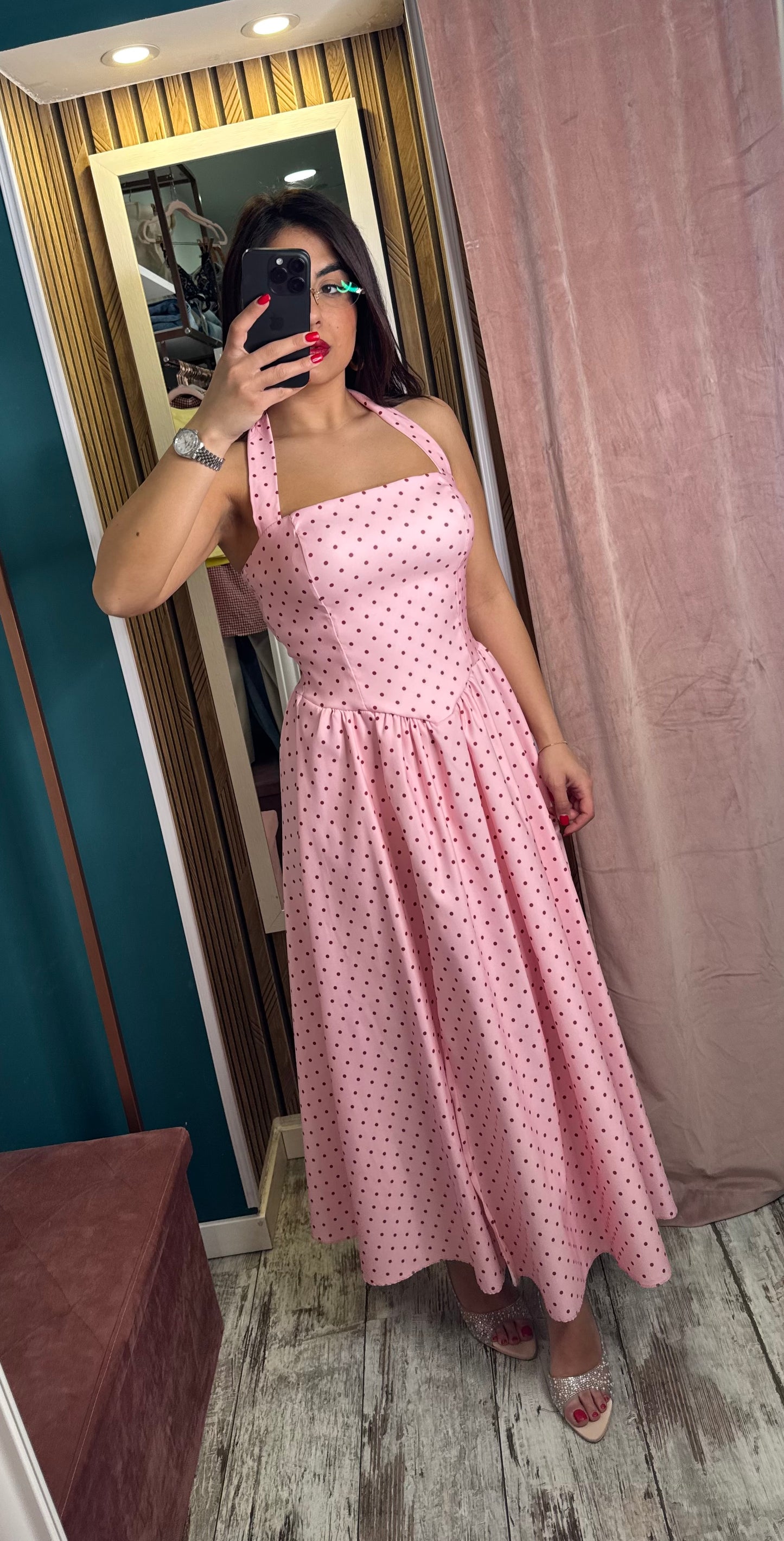 Vestito Pois Brigitte
