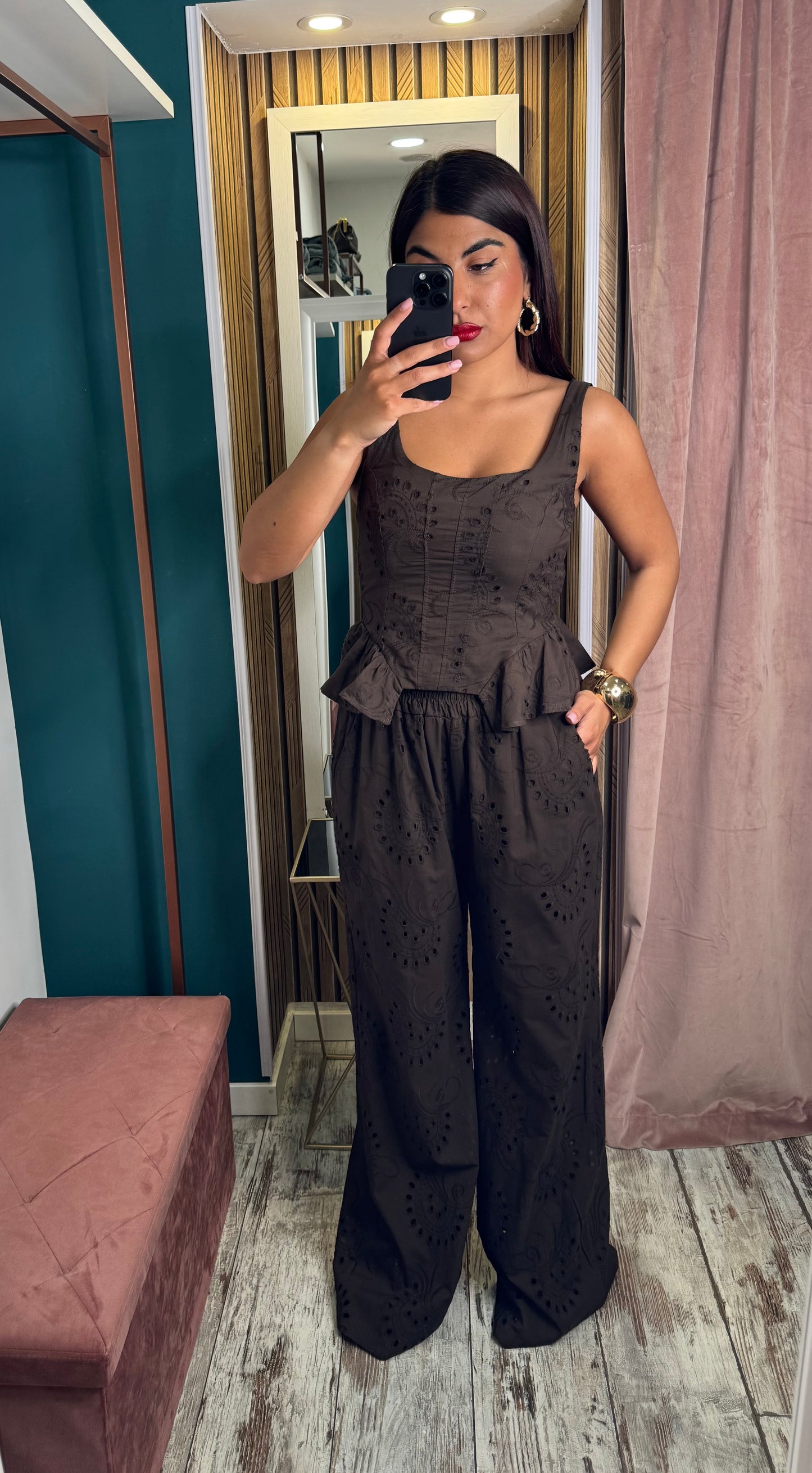 Coordinato brown san gallo