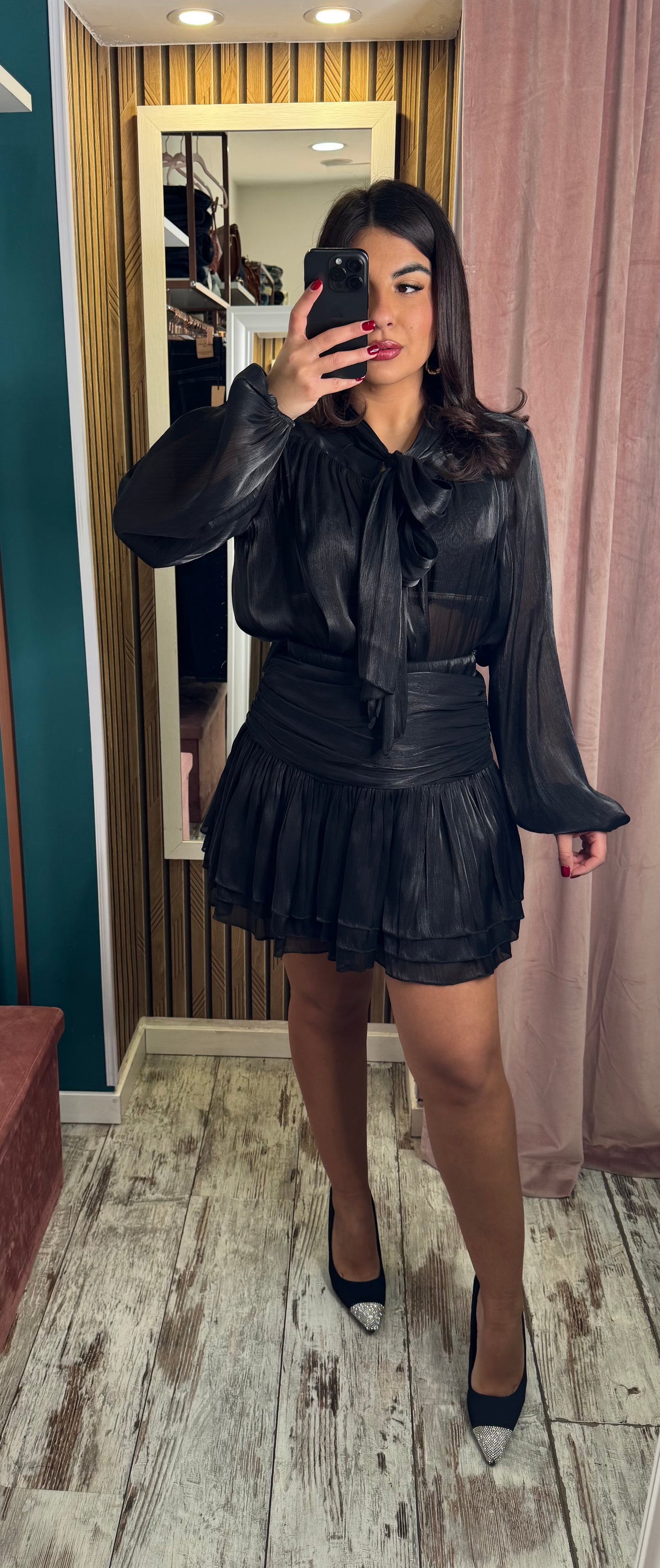 Cordset Amelì nero