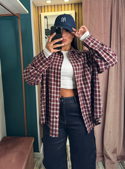 Camicia flanella quadretti