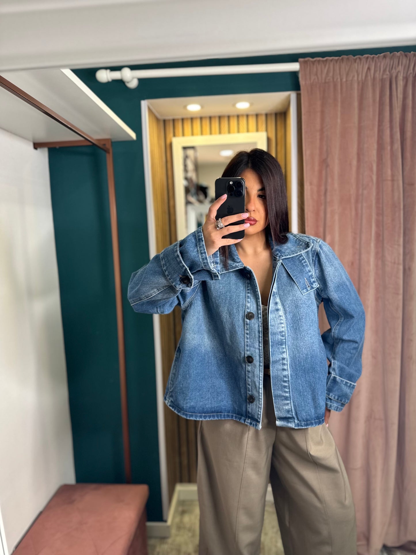 Giacca denim Saint